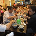 TCA吉村さんと昨年とおなじ牛肉麺の店で交流会
